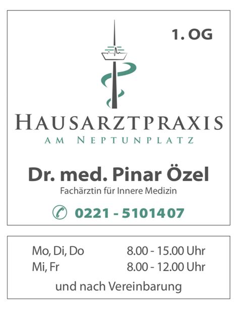 Dr. med. Pinar Özel - Hausarztpraxis am Neptunplatz